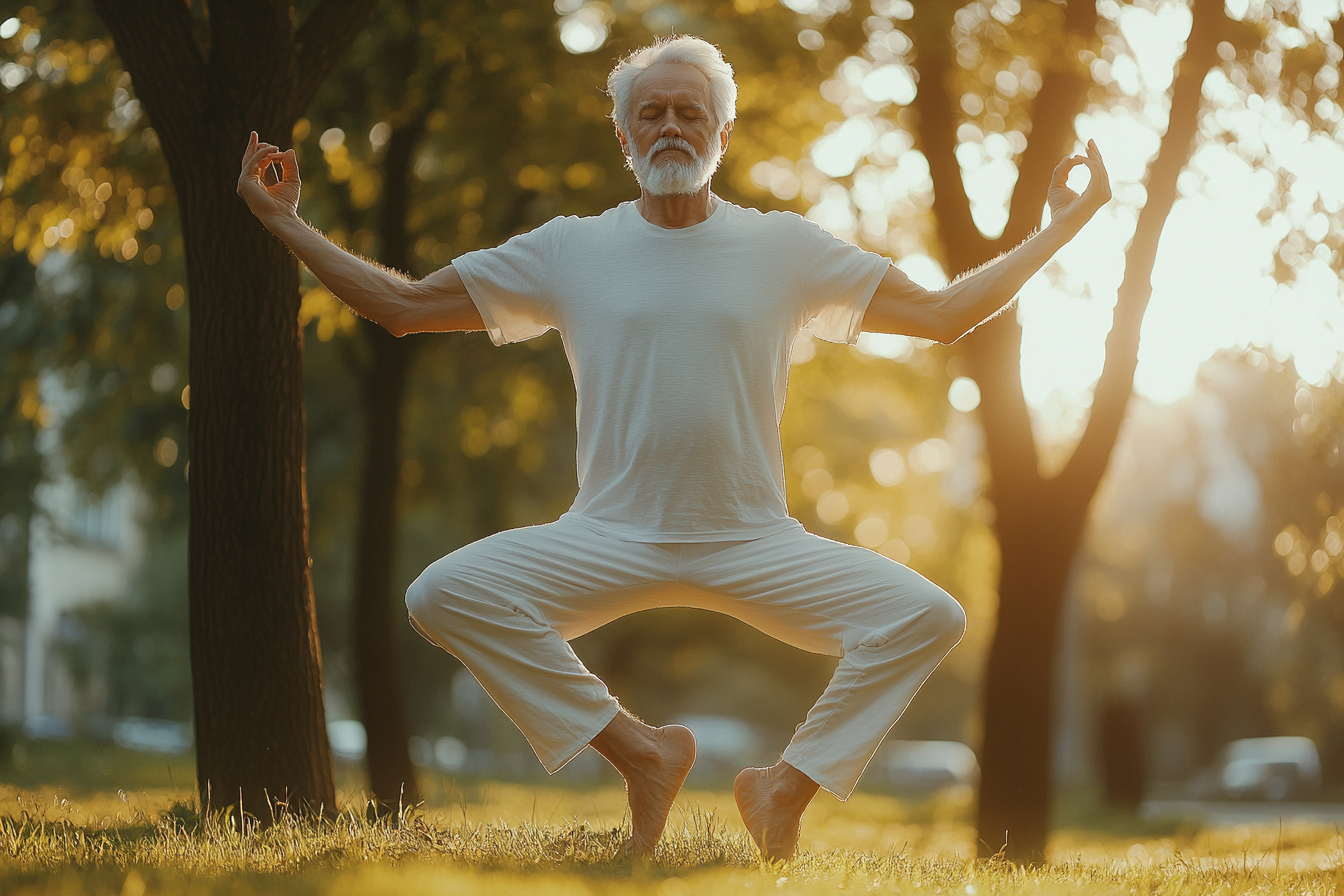 Інструктор демонструє дихальну техніку